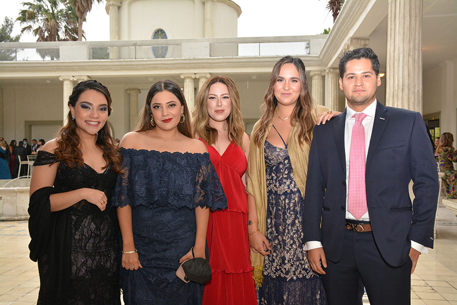 Hailed Gayo, Grecia Vogel, Mónica Herrera, Luciana González y Raúl Gómez