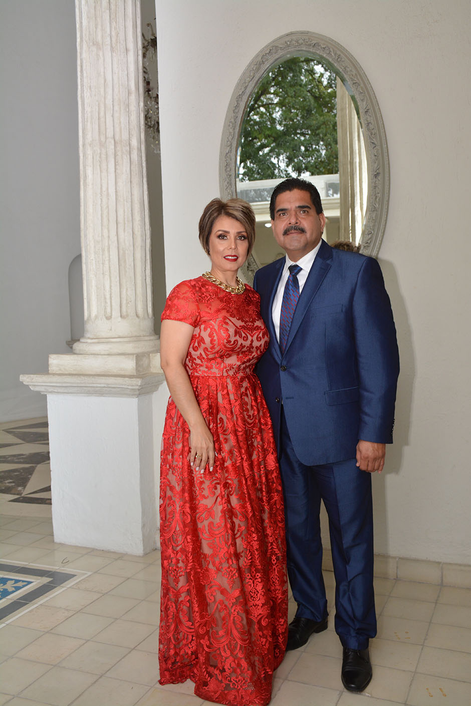 Lety de Bravo y Edgar Bravo
