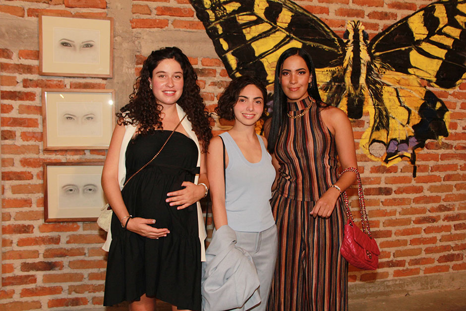Mariana Medina, Sofía Lugo y Bibiana Carrillo