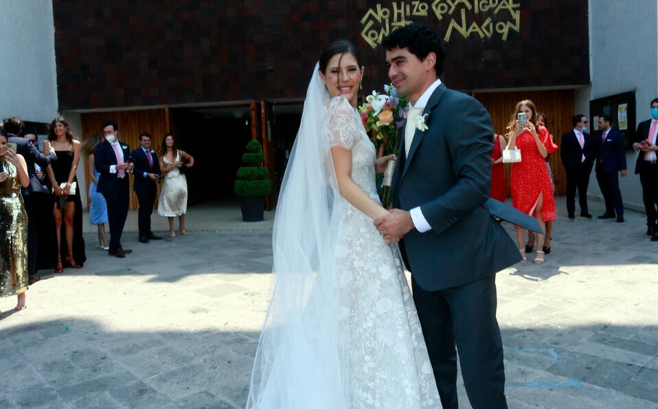 Regina y David unieron sus vidas.  FOTO: OMAR VALDEZ