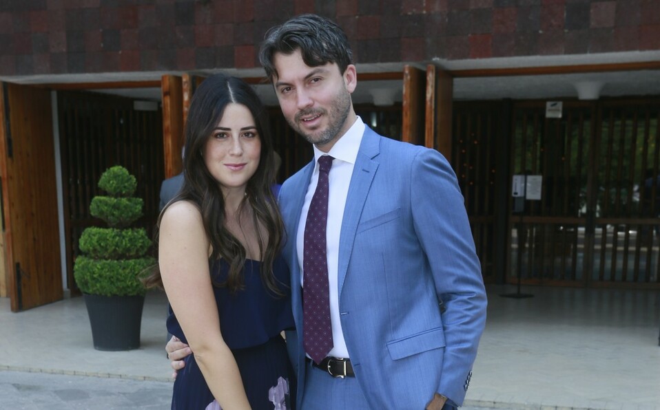 Cecilia Díaz y Eduardo Bustamante. FOTO: OMAR VALDEZ