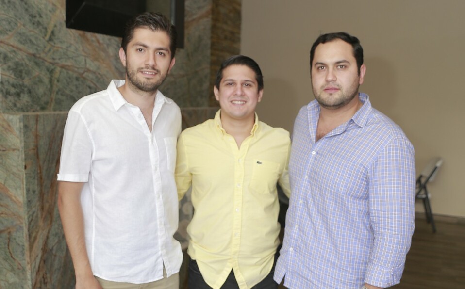 Adolfo Elizondo, Fernando Martinez y Roberto Müeller. FOTO: DANIEL SALDÍVAR