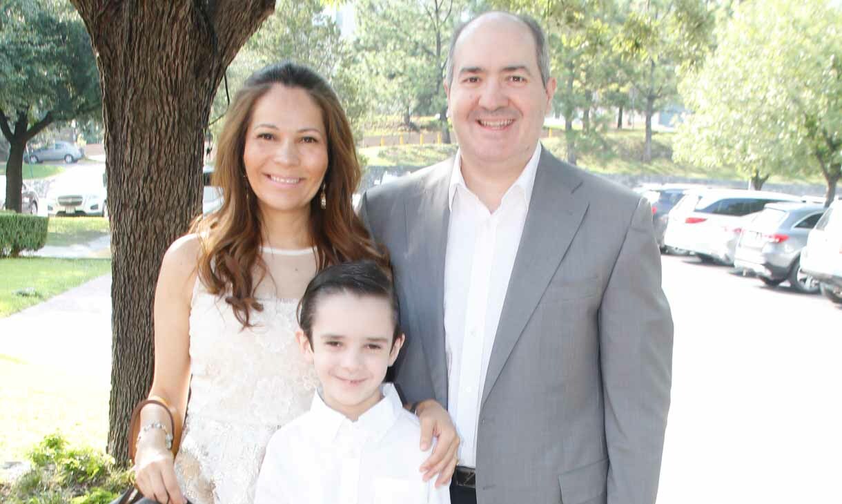 Nidia Guajardo, David Galván y David Galván