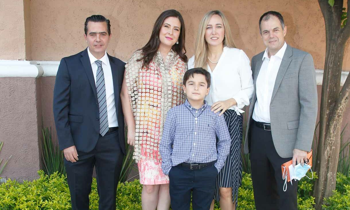 Andrés Maiz, Vero Welsh de Maiz, Javier Canavati Gracia, Catalina Gracia de Canavati y Guillermo Canavati