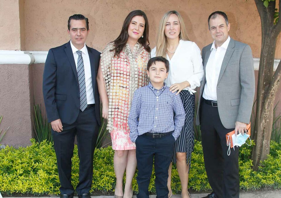 Andrés Maiz, Vero Welsh de Maiz, Javier Canavati Gracia, Catalina Gracia de Canavati y Guillermo Canavati