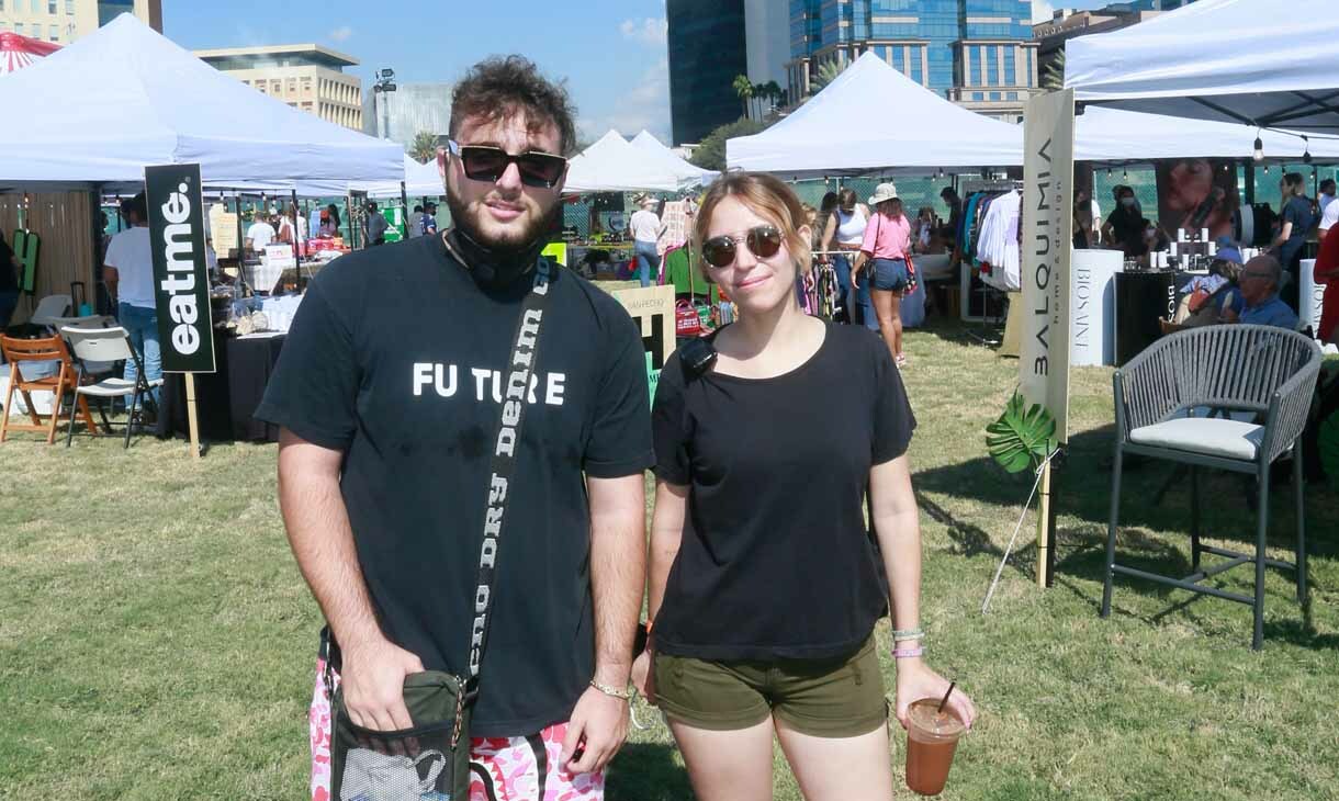 Nacho Muñoz y Camila Martínez