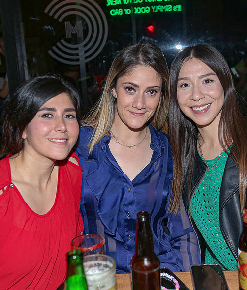 FANY CASTELLANOS, ANDRA DIAZ Y DANIELA MIRANDA