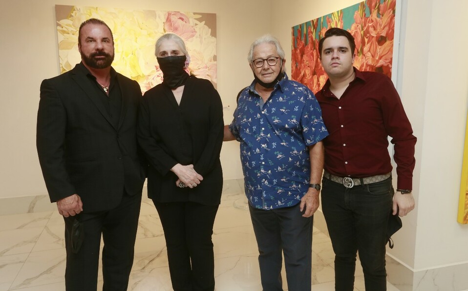 Jorge Sada, Roberta Sada, Bernardo Morales y Alejandro Morales / Foto: Omar Valdez