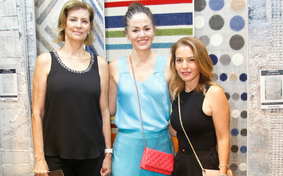 Margarita Treviño, Marcela Bortoni y Cuquis Zabury / Foto: Antonio Mireles
