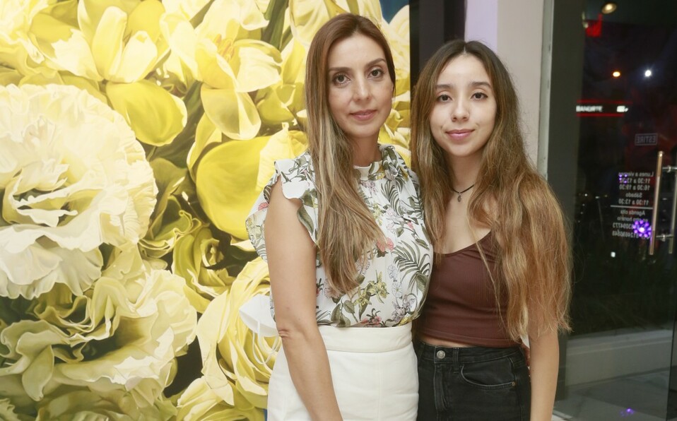María Villalón y Eugenia González / Foto: Omar Valdez