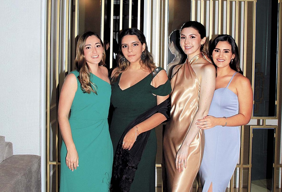 Daniela White, Ana Paula Tamayo, Daniela García y Marifer Aldape / Fotos: Pildorín / José Chang