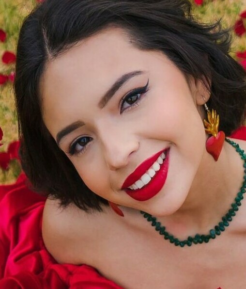 Ángela Aguilar celebra a México con un vestido muy patriótico (Foto: Instagram)