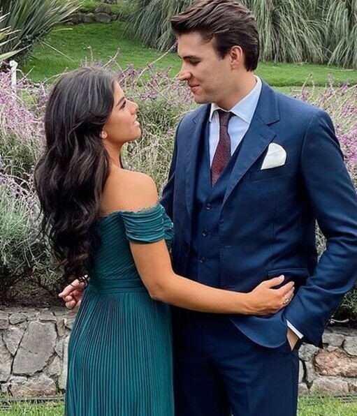 Paulina Peña Pretelini y Fernando Tena (Foto: Instagram).