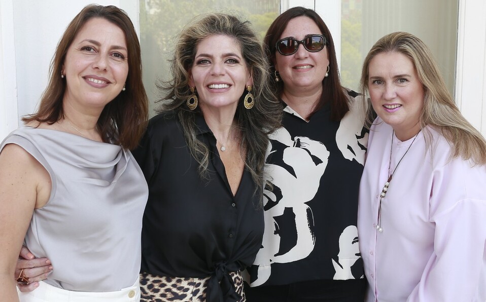 Bárbara Martínez, Érika González Brunell de Rodríguez, Mónica De la Garza Evia y Luly Zambrano. FOTO: DANIEL SALDÍVAR