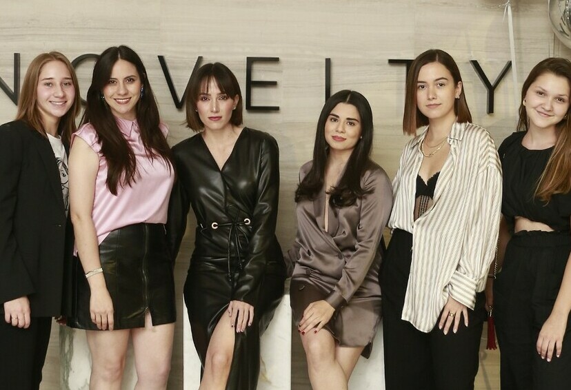 Regina Prieto, Cynthia Garza, Michelle Romo, Alexa Treto, Sara Garza y Carolina Ortiz. FOTO: DANIEL SALDÍVAR