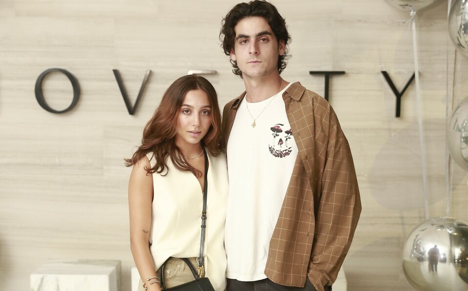 Katia Vitar y Alex Meehan. FOTO: DANIEL SALDÍVAR