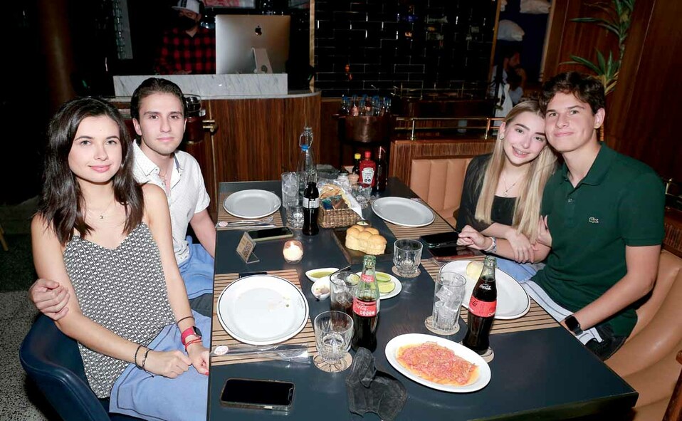 Carla Castilla, Jesús Leal, Fernanda Treviño y Andrés Castilla / Fotos: Omar Valdez y Daniel Saldívar