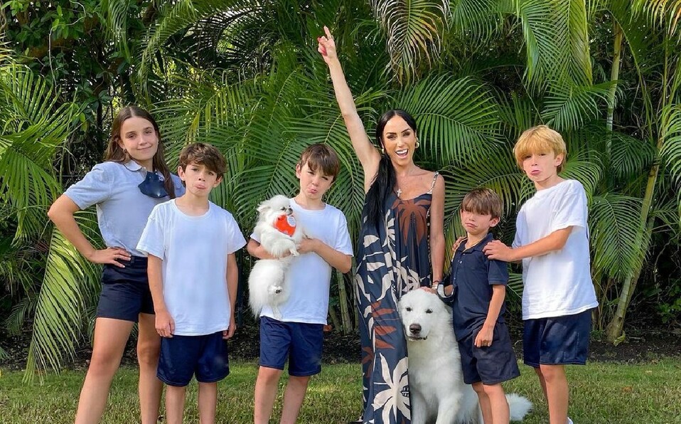 Inés Gómez Mont: Quiénes son los papás de sus hijos. (Foto: Instagram).