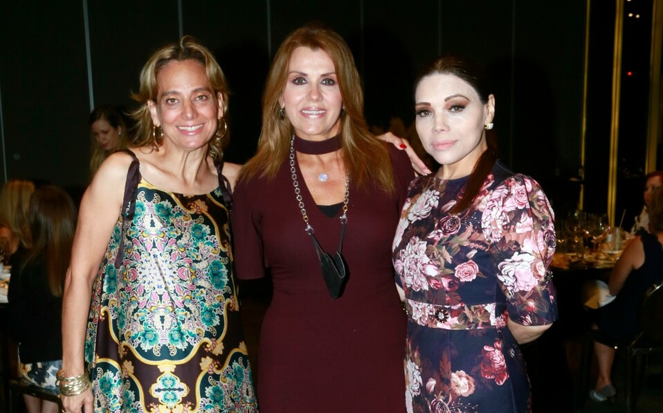 Lupita Kalife, Claudia Ibarra y Claudia Bremer / Foto: Omar Valdez