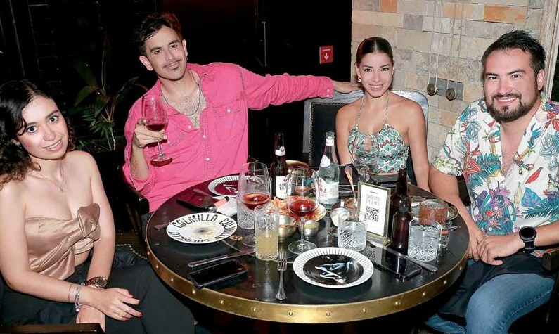 Mariela Santos, Manolo Delcos, Catalina Marroquín y César Castillo / Fotos: Omar Valdez y Daniel Saldívar
