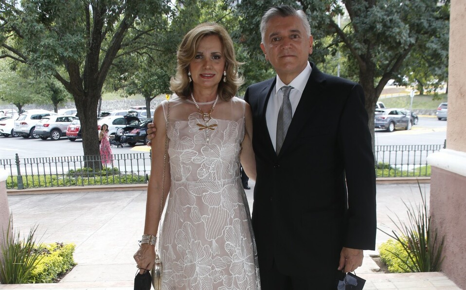 Mónica Saldaña de Del Hoyo y Javier Del Hoyo / Foto: Antonio Mireles