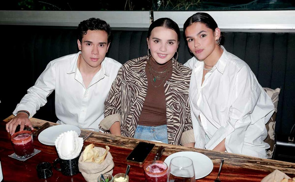 Oliver González, Paulina Nava y Ana Sofía González / Fotos: Omar Valdez y Daniel Saldívar