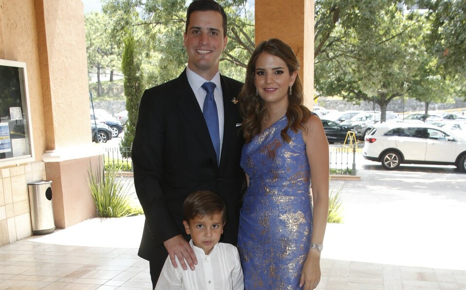 Pablo Garza, Gabriela Sada y Pablo Andrés Garza / Foto: Antonio Mireles