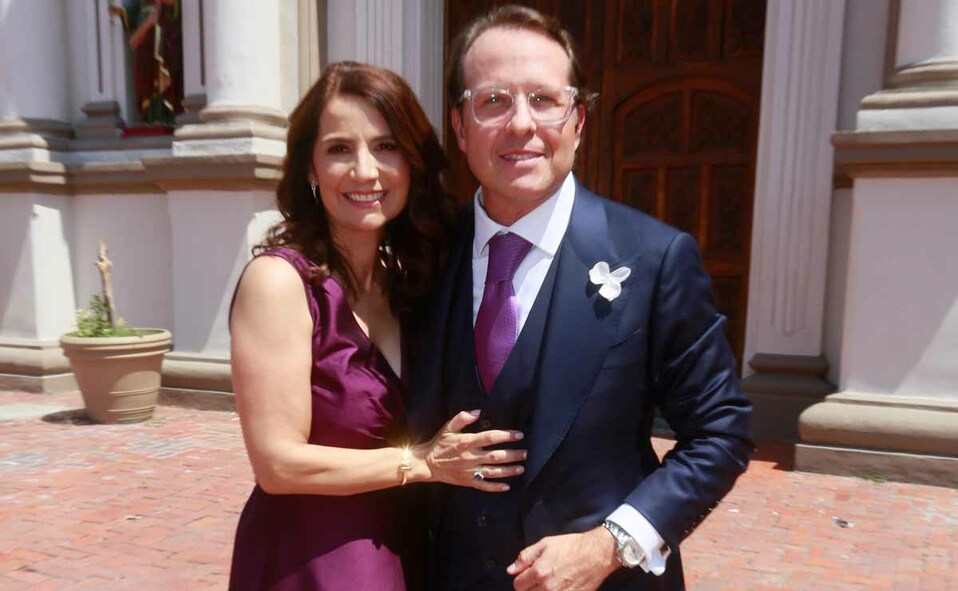 Sandra Heredia de Lozano y Emilio Lozano / Fotos: Omar Valdez