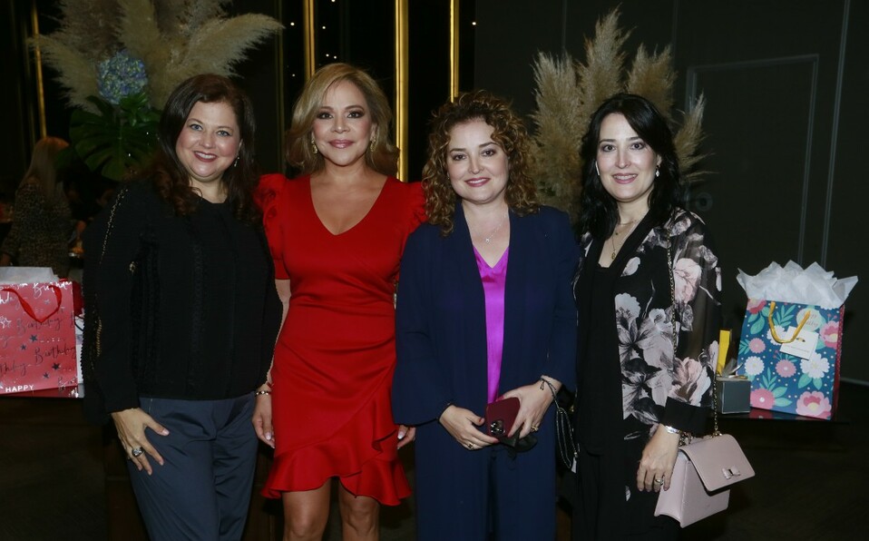 Tina Barrientos, Cristy de Noyola, Sandra Welsh de Morales y Paty Welsh de Villarreal / Foto: Omar Valdez