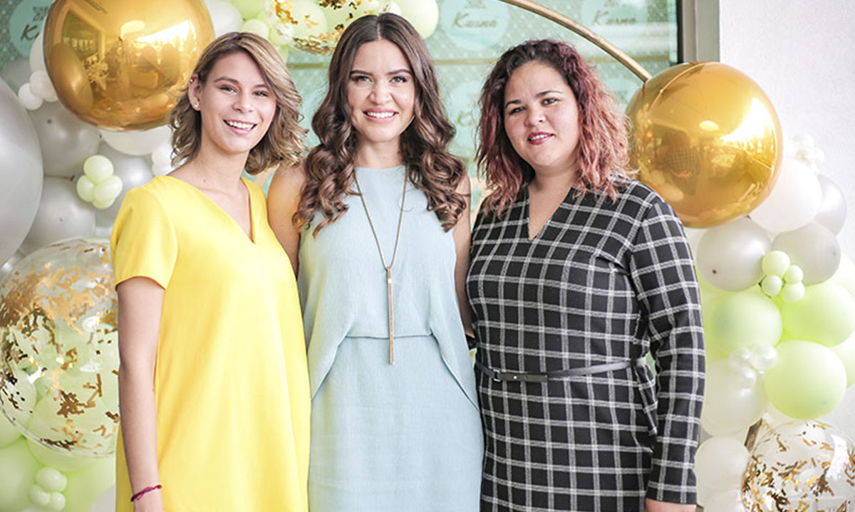 Natalia González, Ale Ramírez y Laura Quintanar