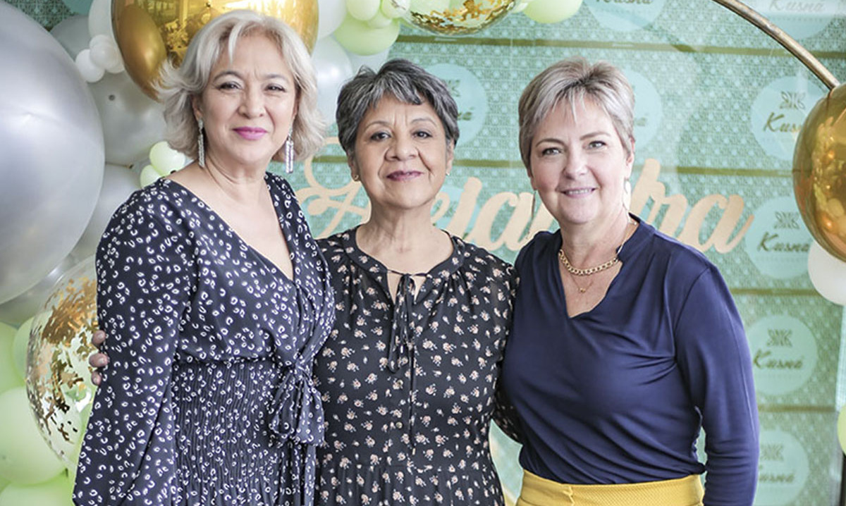 María Luisa Gutiérrez, Mari Quintanar y Yoli Tellería