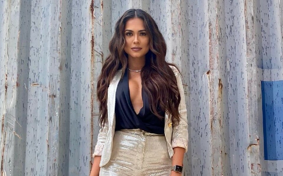 Andrea Meza previo a los los premiso Billboard 2021. (Foto: Instagram).