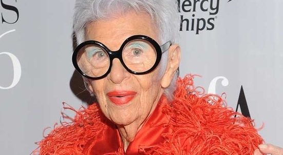 Iris Apfel.