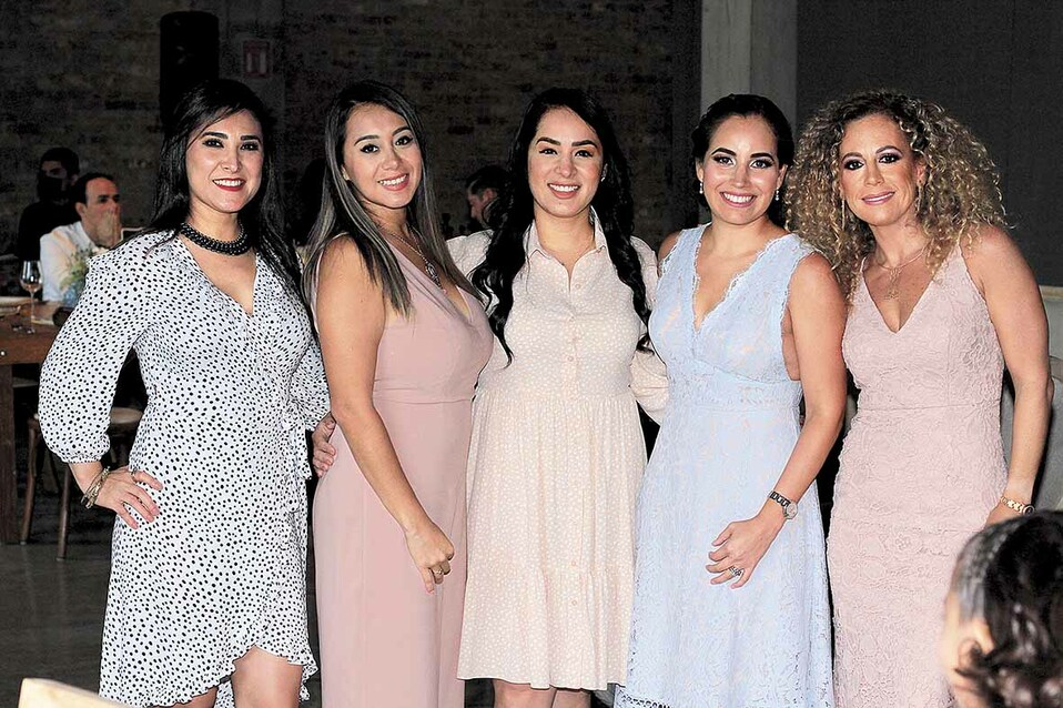Ari Fregoso, Arely Calderón, Ixtchel Olvera, Claudia Rivera y Marilú Ceja / Fotos: José Chang
