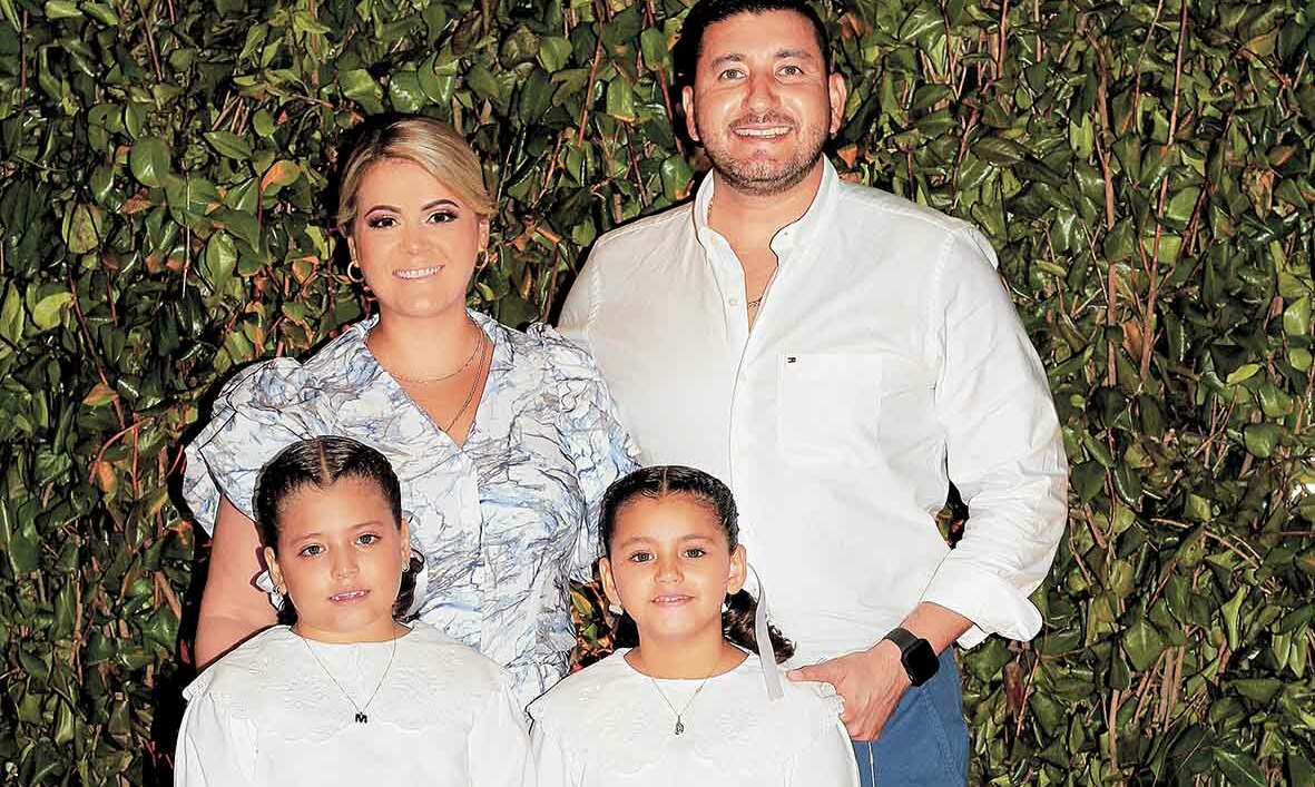 Vanessa Pérez, Gregorio Rivera, Ana Vanessa Rivera y María Melissa Rivera / Fotos: José Chang