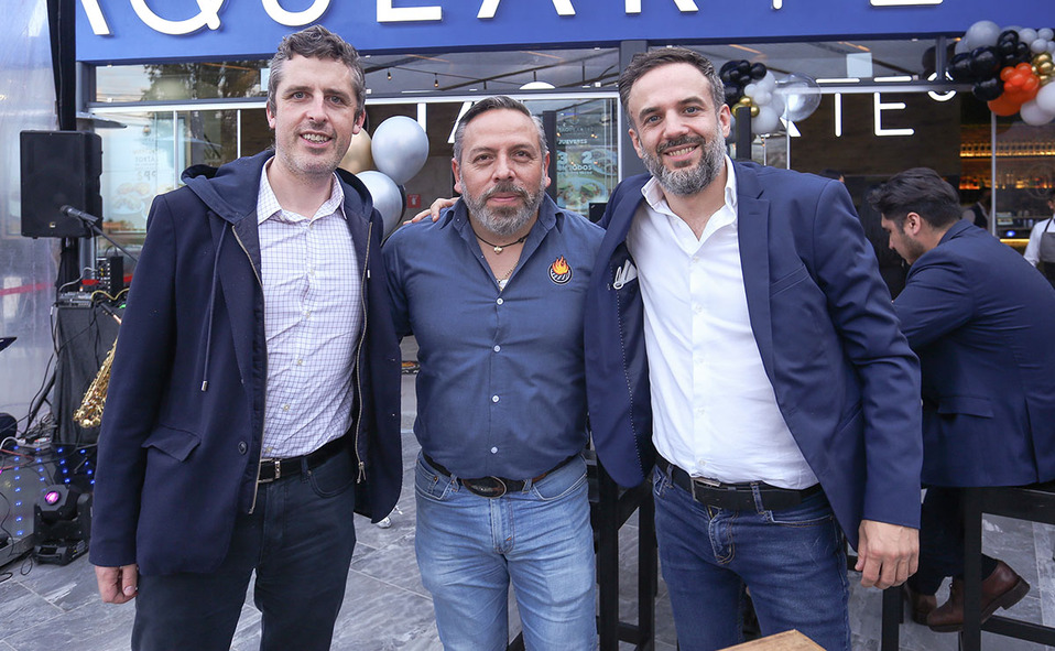 LAURENT NARTINE, RICARDO CORREA Y MATHIEU MICHEL