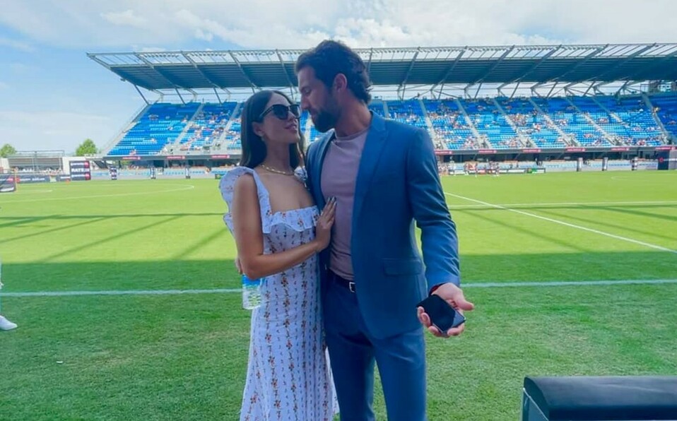 Eiza González y Paul Rabil (Foto: Instagram).
