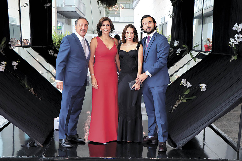 Javier Collado, Judith Argüelles, Marilú Maldonado y Arturo Collado / Fotos: Dennis Hernández