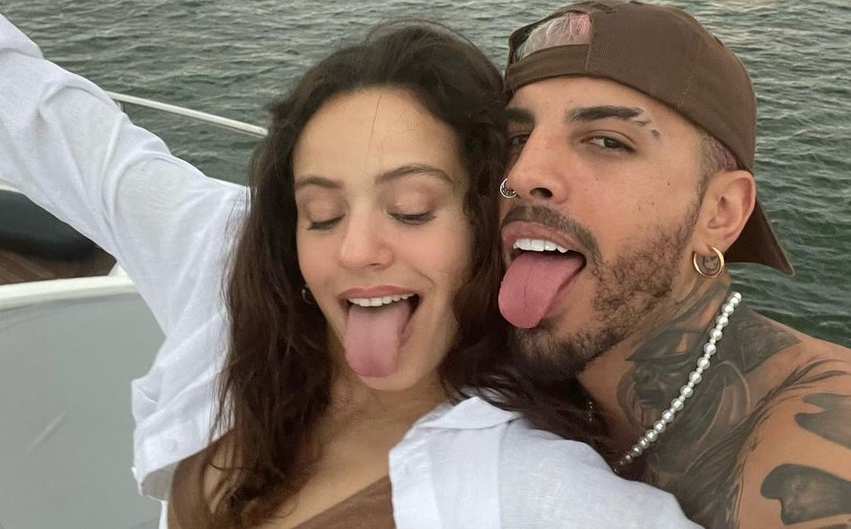 Rosalía y Rauw Alejandro. Foto: Instagram
