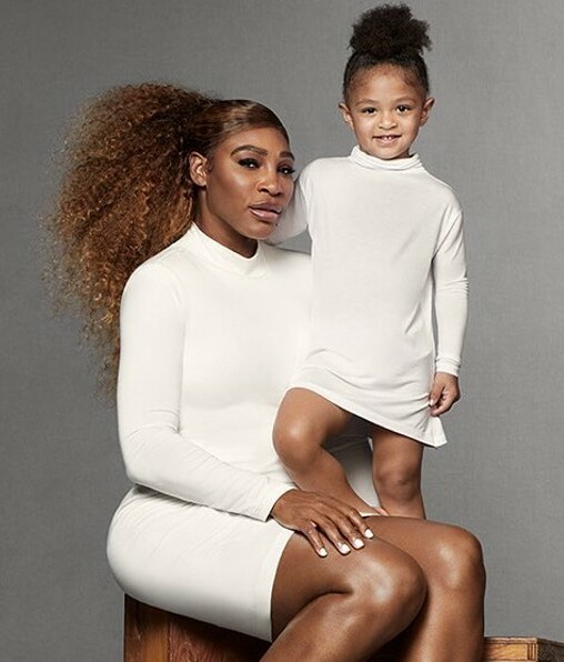 Serena Williams y su hija Alexis Olympia. Foto: Instagram