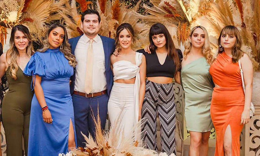 Melissa Guerra, Anapaula Bucio, Pablo Flores, Fernanda Montelongo, Georgina Lettiery, Alejandra López y Sahory Castañeda/ Fotos: Fabián Pérez