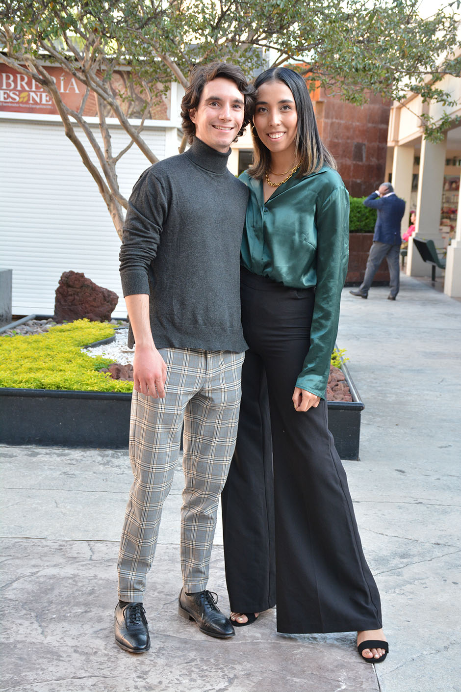 Christian Igartua y Paulina Larios