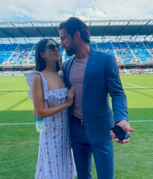 Eiza González y Paul Rabil (Foto: Instagram).