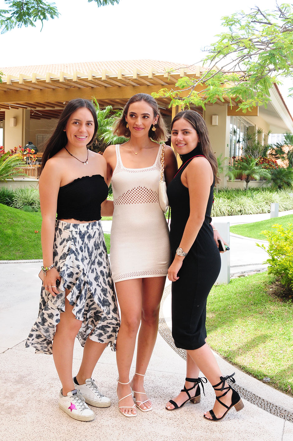 Rosella Padilla,  Sofía Navarro e Isabella Guzmán