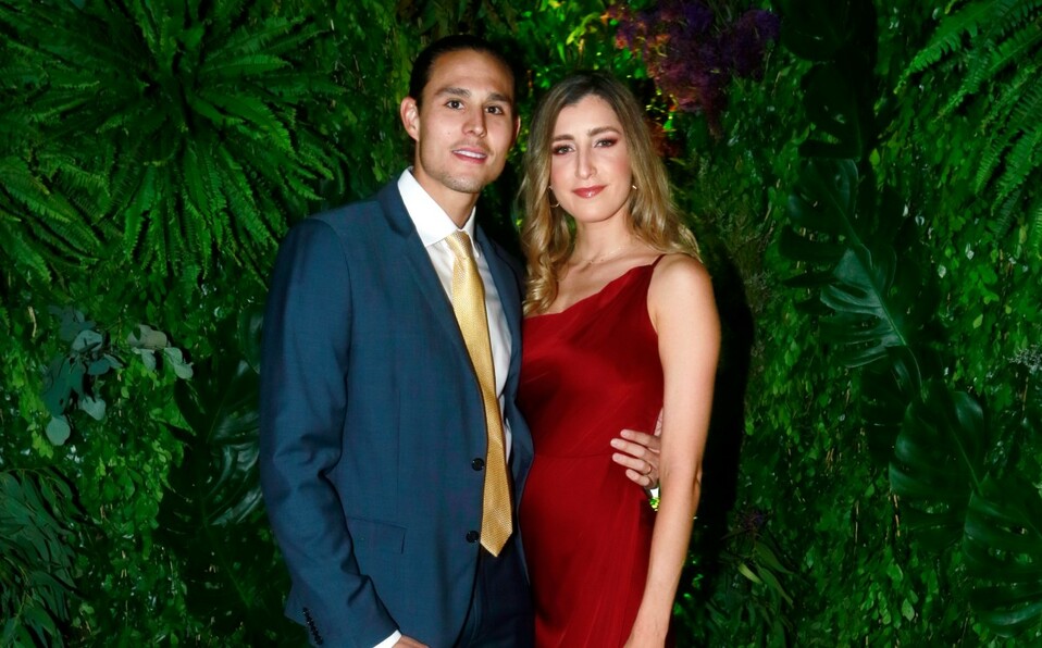 Juan Carlos Garza y Daniela Garza. FOTO: OMAR VALDEZ