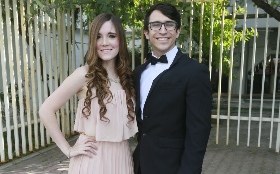 Melissa Galván y Diego Canales. FOTO: OMAR VALDEZ