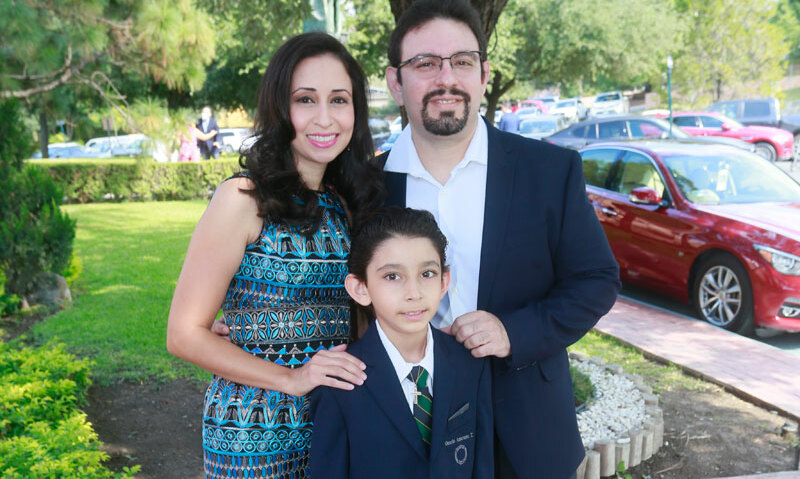 Gabriela Treviño de Amarante, Gerry Amarante y Gerardo Amarante