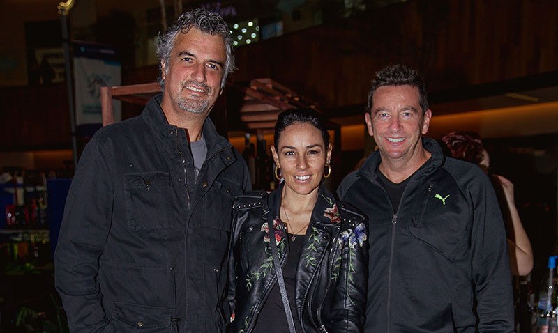 Jaime González, Sabrina Fonseca y Teófilo Delarbre