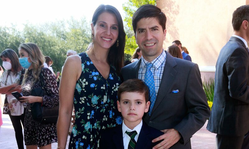 María Carmona de Gil, Patricio Gil y Patricio Andrés Gil