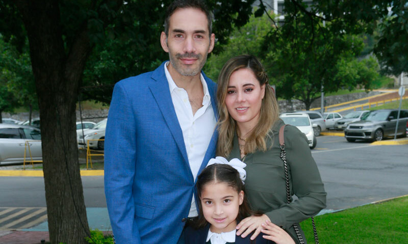 Federico Lozano, Claudia Ortiz y Luciana Lozano